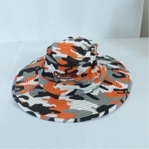 Baltimore Orioles Bucket Hat Camo Miller Lite Logo Safari Boonie Cap MLB